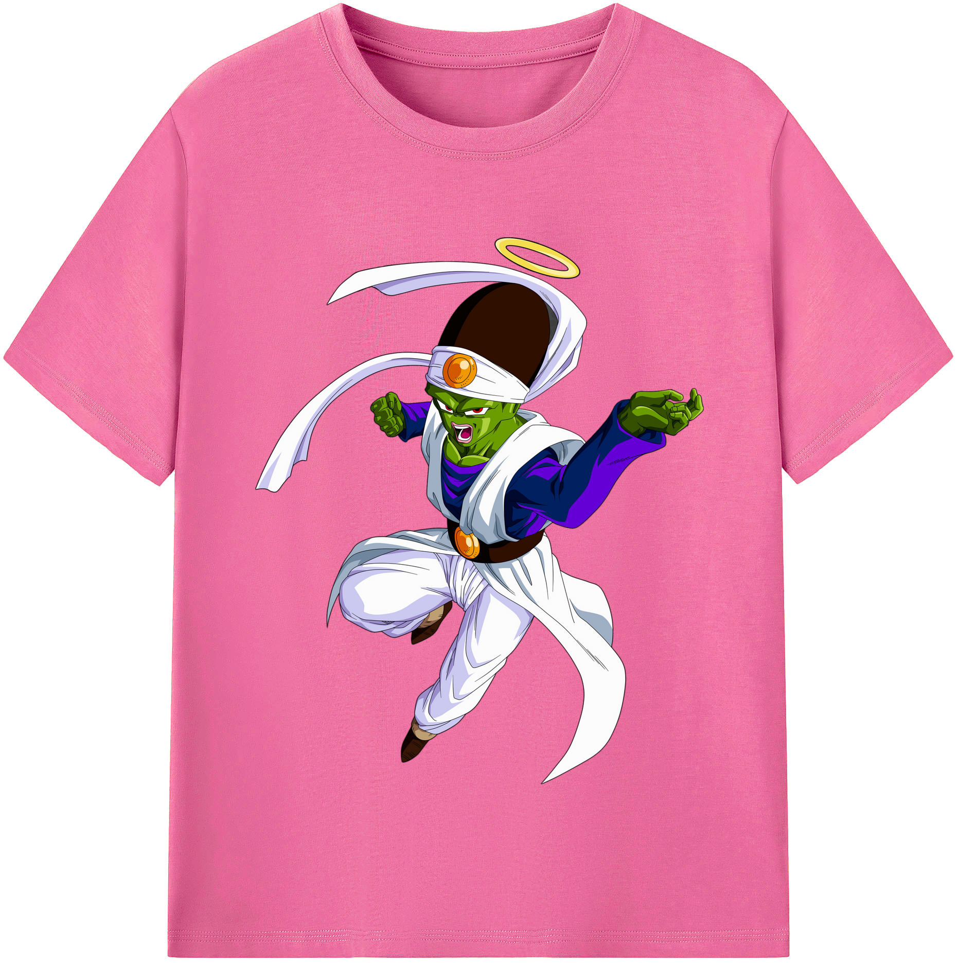 （画像用） ドラゴンボール パイクーハン DRAGON BALL Pikkon レディースカジュアルプリントTシャツ（綿100％）